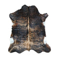 Classic Brindle Cowhide Rug: 6x7